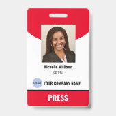 Special Event FOTO I.D. Badge (Voorkant)