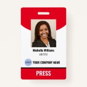 Special Event FOTO I.D. Badge (Voorkant)