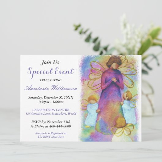 Special Event PARTY UITNODIGEN Kaart (Staand voorkant)