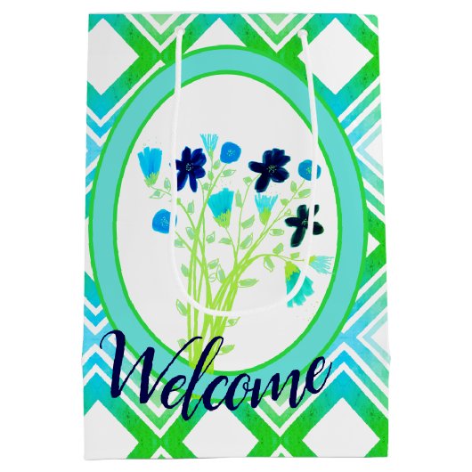 Special Event Welkom Gift Bag Medium Size Medium Cadeauzakje (Achterkant)