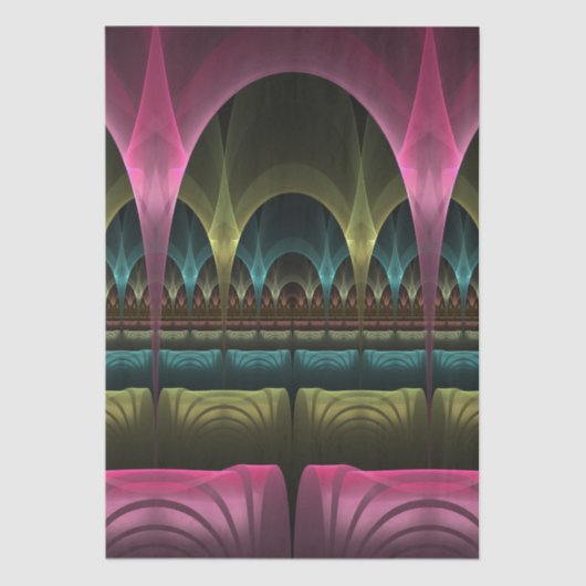 Special Fantasy Pattern Abstract Colorful Fractal Tissuepapier (Voorkant)