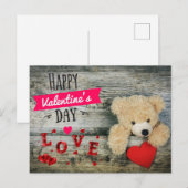 special for valentine day briefkaart (Voorkant / Achterkant)