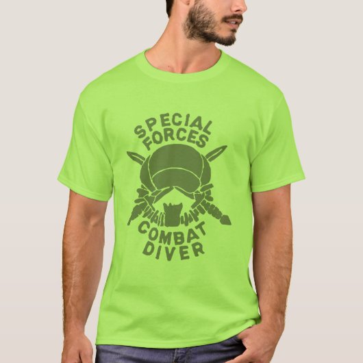Special Force Combat Diver T-shirt (Voorkant)