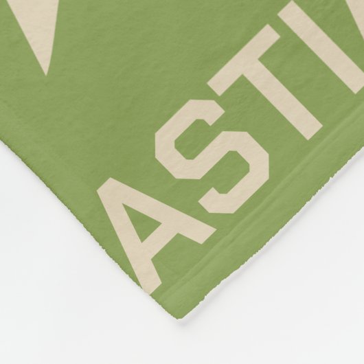 Special Forces Airborne Ranger Aangepaste naam Fleece Deken (Hoek)