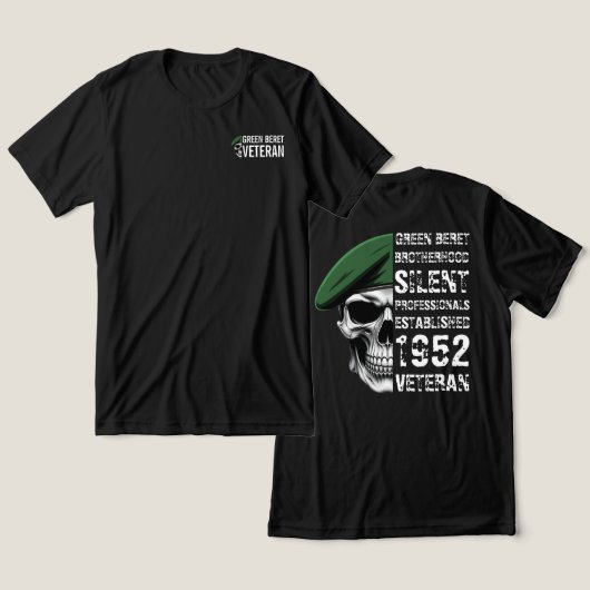 Special Forces Broederschap Tri-Blend Shirt (Ontwerp Voorkant & Achterkant)