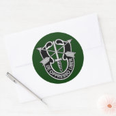 Special Forces DUI - de onderdrukkende Liber Ronde Sticker (Envelop)