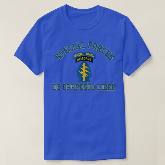 Special Forces Green Beret T-shirt (Design voorkant)
