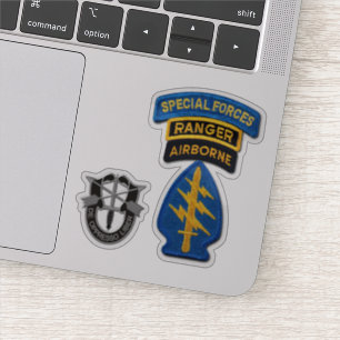 Special Forces Green Berets Contour Stickers