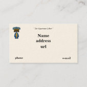 Special Forces Green Berets Rangers SFG SF Patch Visitekaartje (Voorkant)