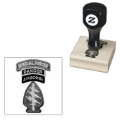 Special Forces Green Berets SF SFG SOF LRPS Recon Rubberstempel (Gestempeld)