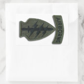 Special Forces green Berets SF SFG SOF Veterans Rechthoekige Sticker (Tas)