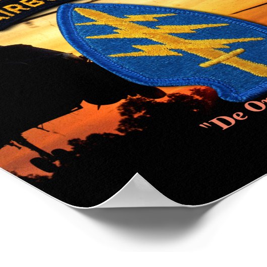 Special Forces Green Berets Veterans Poster (Hoek)