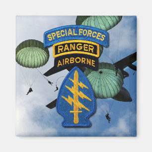 Special Forces Groene Baretten veteranen Magneet