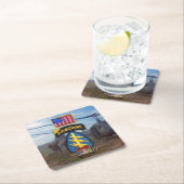 Special Forces Groene Baretten Vietnam oorlogsvete Kartonnen Onderzetters (Insitu)