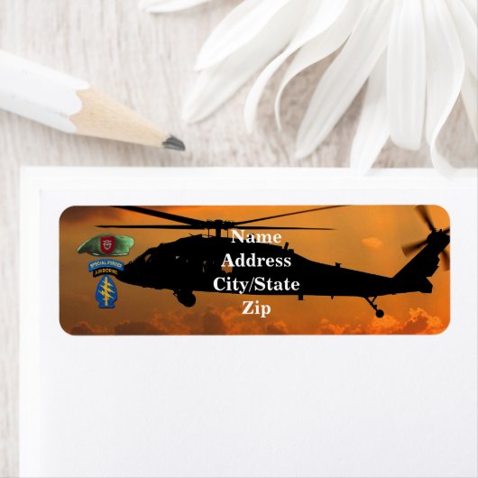 Special Forces Groep Groene Baretten SFGA SF Vets Etiket (Insitu)