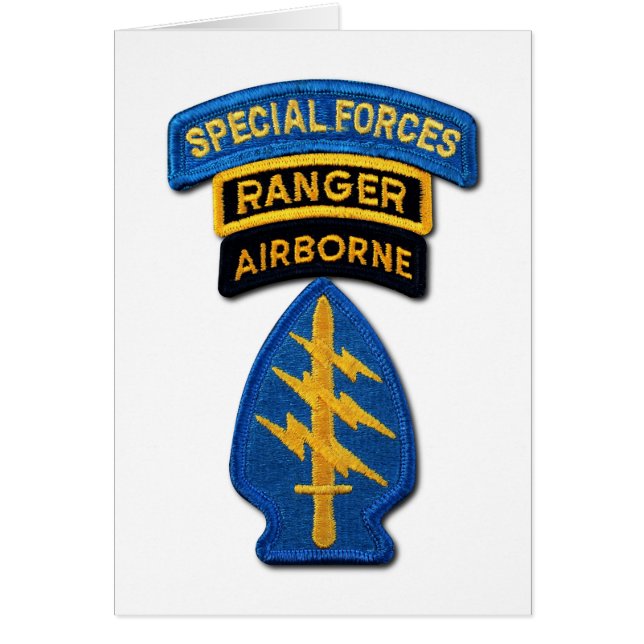 Special Forces Group Green Berets SF SOF SFG SOC (Voorkant)