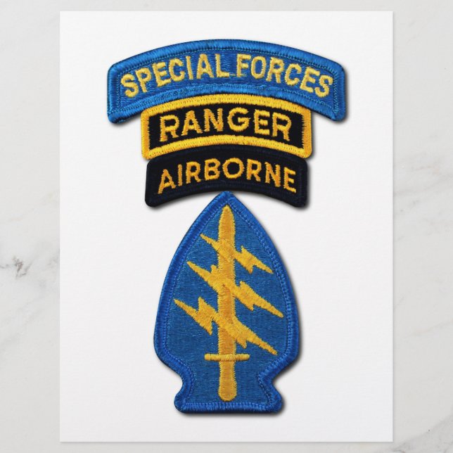Special Forces Group Green Berets SF SOF SFG SOC (Voorkant)