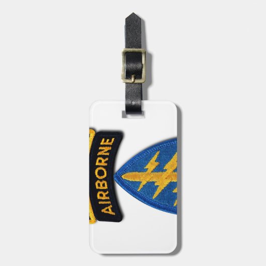 Special Forces Group Green Berets SF SOF SFG SOC Bagagelabel (Voorkant verticaal)