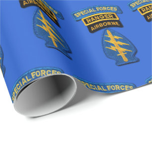 Special Forces Group Green Berets SF SOF SFG SOC Cadeaupapier