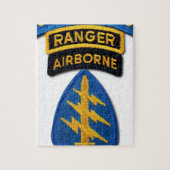 Special Forces Group Green Berets SF SOF SFG SOC Legpuzzel (Verticaal)