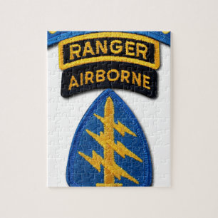 Special Forces Group Green Berets SF SOF SFG SOC Legpuzzel