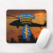 Special Forces Group Green Berets SF SOF SFG SOC Muismat (Met muis)