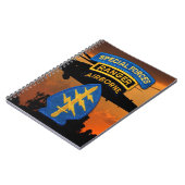 Special Forces Group Green Berets SF SOF SFG SOC Notitieboek (Linkerzijde)