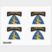 Special Forces Group Green Berets SF SOF SFG SOC Rechthoekige Sticker (Vel)