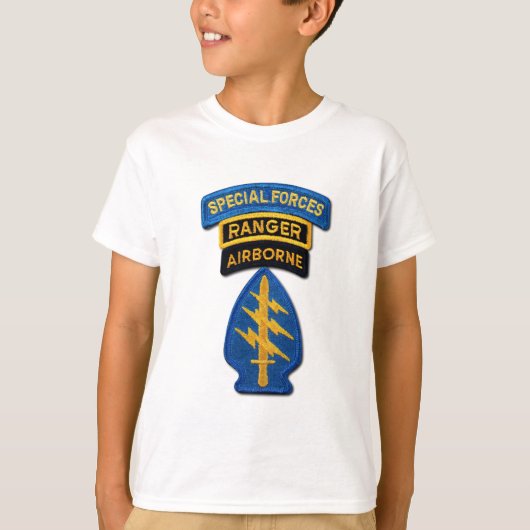 Special Forces Group Green Berets SF SOF SFG SOC T-shirt (Voorkant)