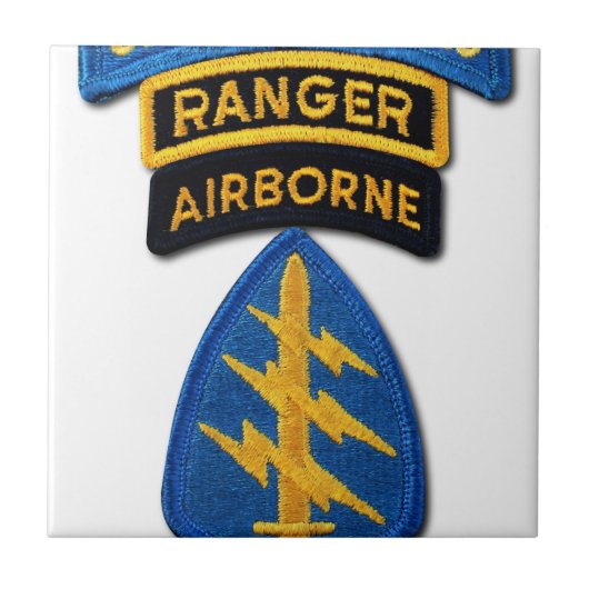 Special Forces Group Green Berets SF SOF SFG SOC Tegeltje (Voorkant)