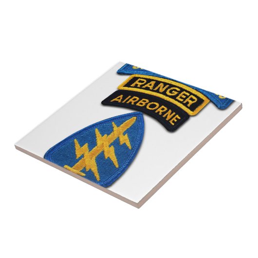 Special Forces Group Green Berets SF SOF SFG SOC Tegeltje (Zijkant)