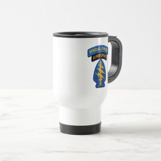 Special Forces Group Green Berets SF SOF SFGA Reisbeker (Voorkant rechts)