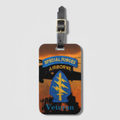 Special Forces Group Green Berets SFG SF LRRP Vets Bagagelabel (Voorkant (verticaal))