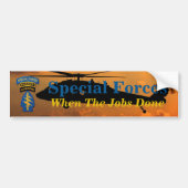 Special Forces Group Green Berets SFG SF LRRP Vets Bumpersticker (Voorkant)