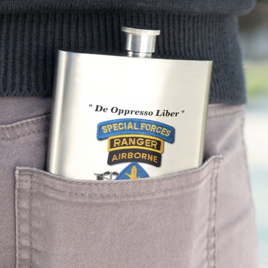 Special Forces Group Green Berets SFG SF LRRP Vets Flacon (Voorbeeld)