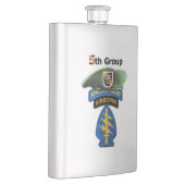 Special Forces Group Green Berets SFG SF LRRP Vets Heupfles (Rechts)