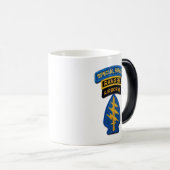 Special Forces Group Green Berets SFG SF Veterans Magische Mok (Voorkant rechts)