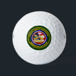 Special Forces Group (in de lucht) Golfballen<br><div class="desc">Toon uw trots in onze legergroep Special Forces - De Oppresso Liber! Dit exclusief ontworpen kunstontwerp maakt een prachtig geschenk voor iedereen die in deze legendarische eenheid dient of heeft gediend! Laat iedereen die dit ontwerp ziet weten van uw steun en bewondering voor de echt opmerkelijke Soldaten, samen met hun...</div>