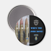 special forces group irak magneet groene baretten (Voorkant / Achterkant)