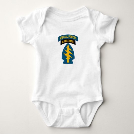 Special Forces-insigne Airborne Tab Romper (Voorkant)