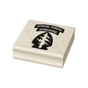Special Forces-insigne Airborne Tab Rubberstempel