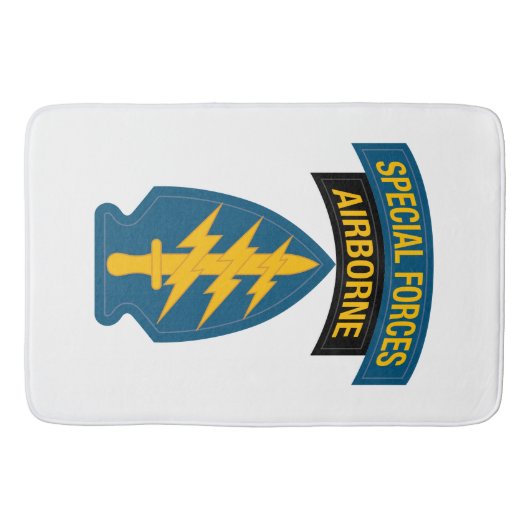 Special Forces insignia Airborne Tab Badmat (Voorkant)