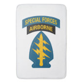Special Forces insignia Airborne Tab Badmat (Voorkant Verticaal)