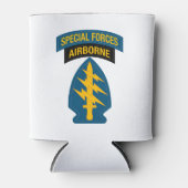 Special Forces insignia Airborne Tab Blikjeskoeler (Voorkant)