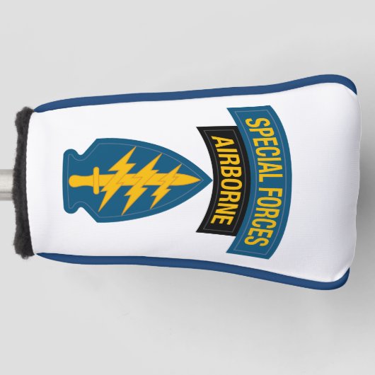 Special Forces insignia Airborne Tab Golfheadcover (Voorkant)