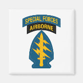 Special Forces insignia Airborne Tab Magneet (Voorkant)