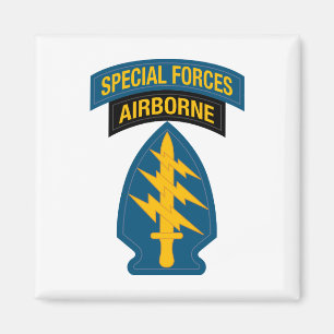 Special Forces insignia Airborne Tab Magneet