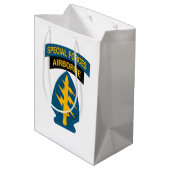 Special Forces insignia Airborne Tab Medium Cadeauzakje (Achterkant Gekanteld)