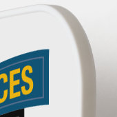 Special Forces insignia Airborne Tab Pickleball Paddle (Links Detail)