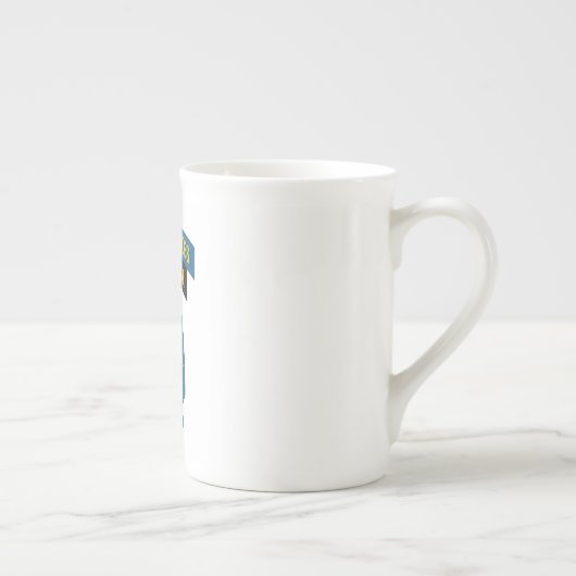 Special Forces insignia Airborne Tab Porselein Kop (Rechts)